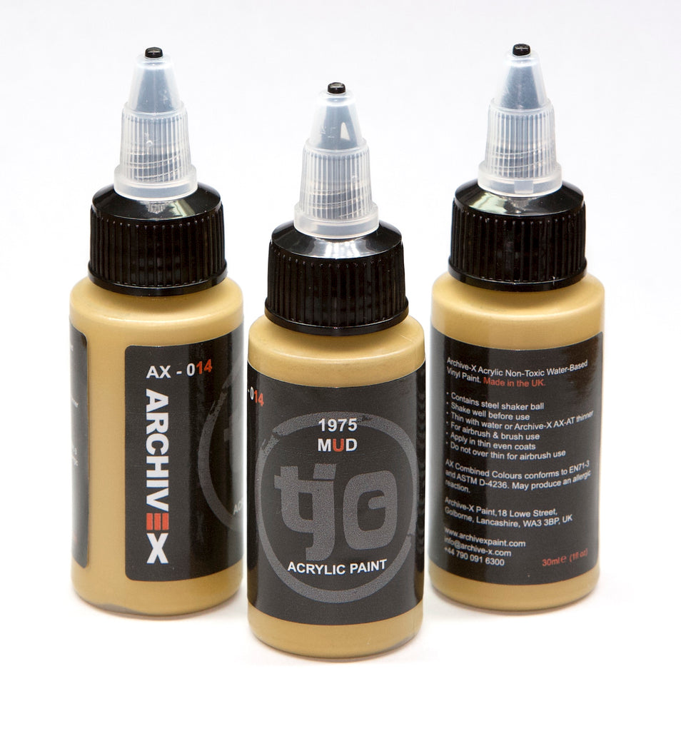 AX-014 1975 Mud Acrylic Paint 30ml