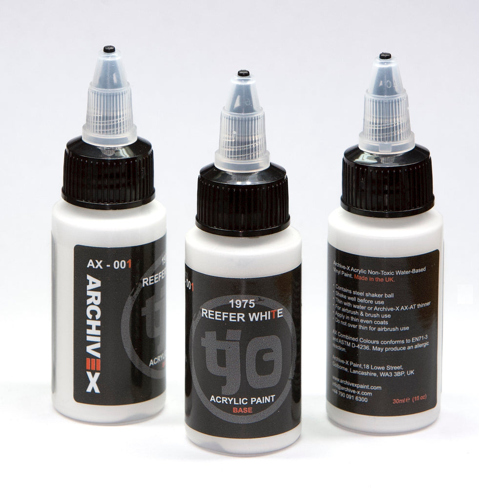 AX-001 1975 Reefer White Acrylic Paint Base 30ml