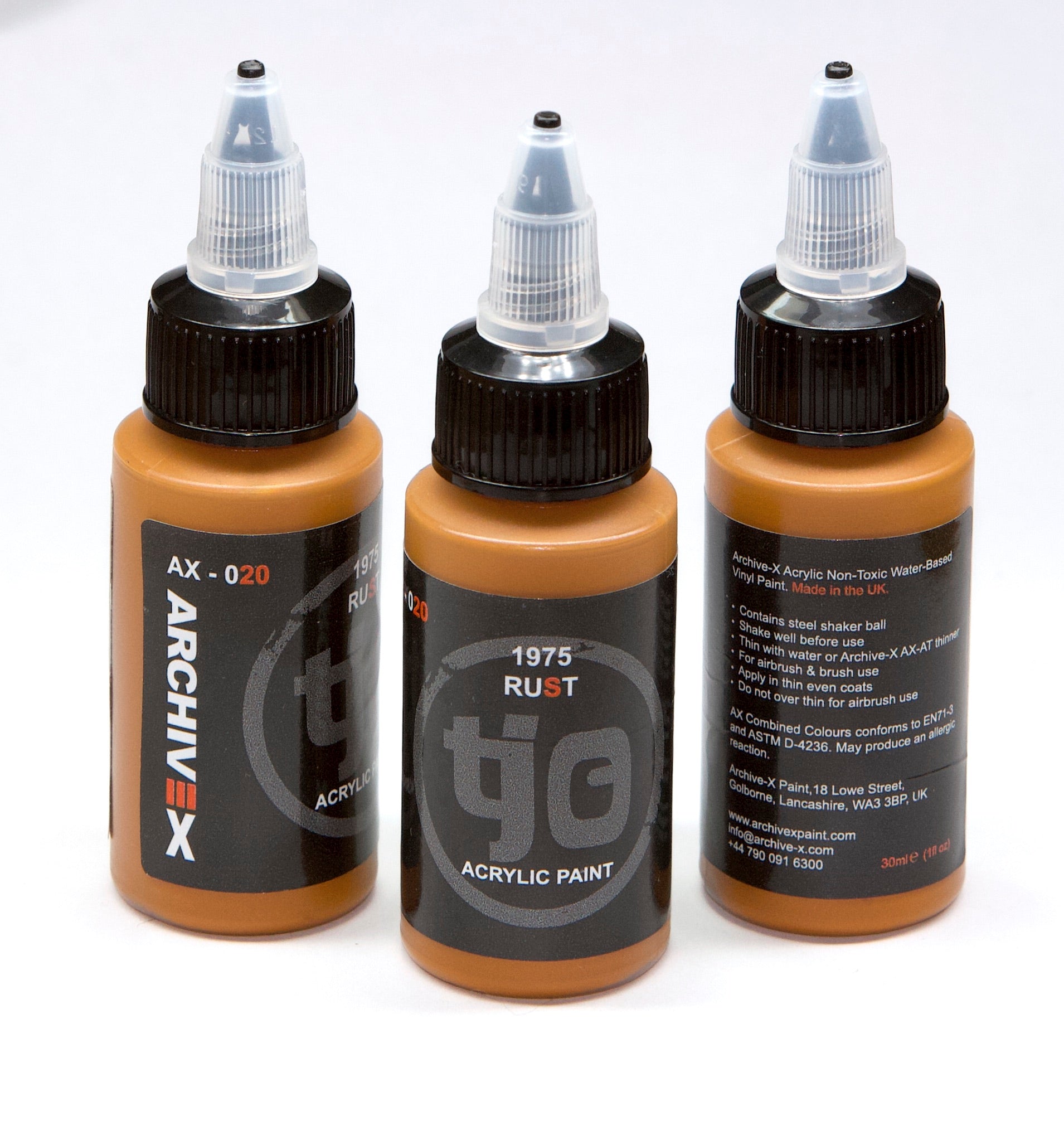 AX-020 1975 Rust Acrylic Paint 30ml