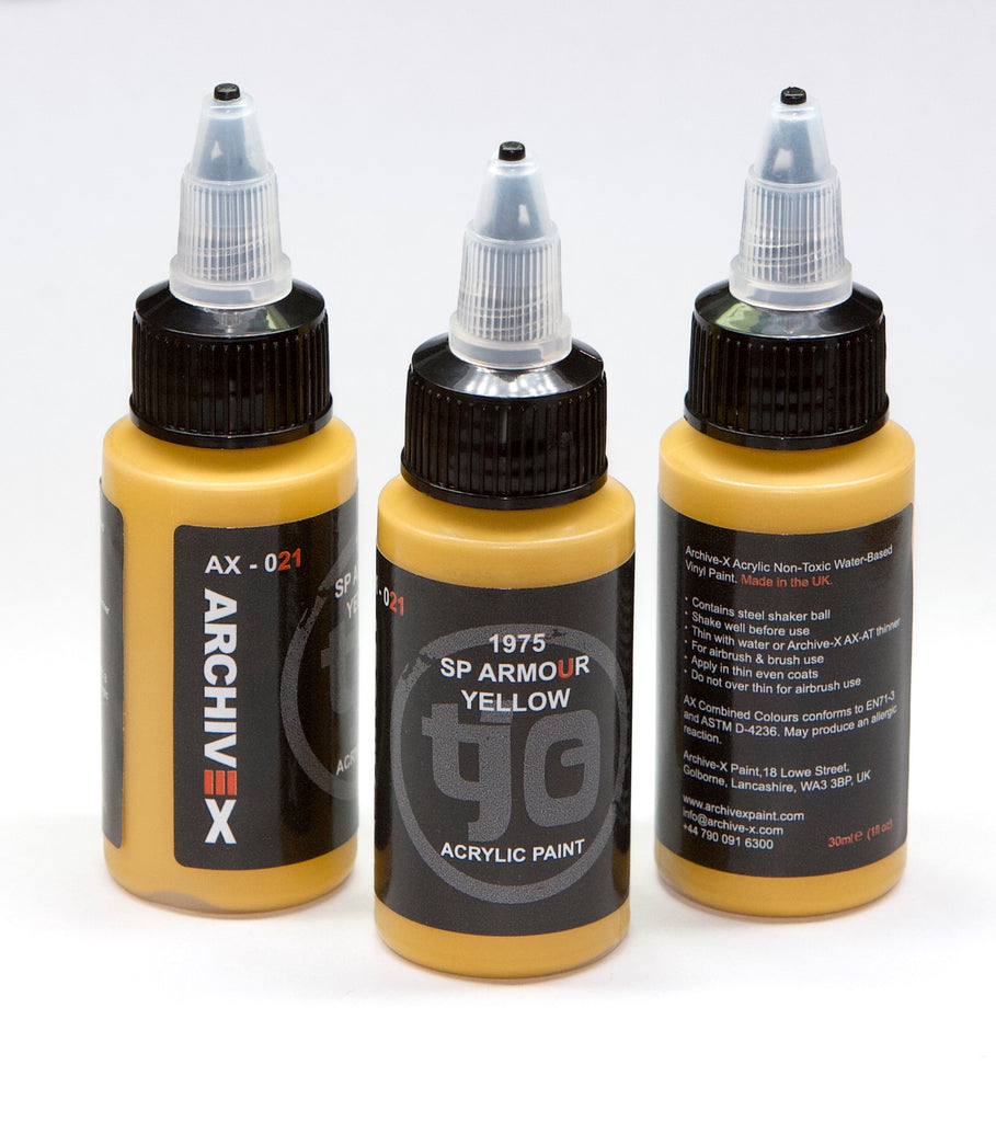 AX-021 1975 SP Armour Yellow Acrylic Paint 30ml