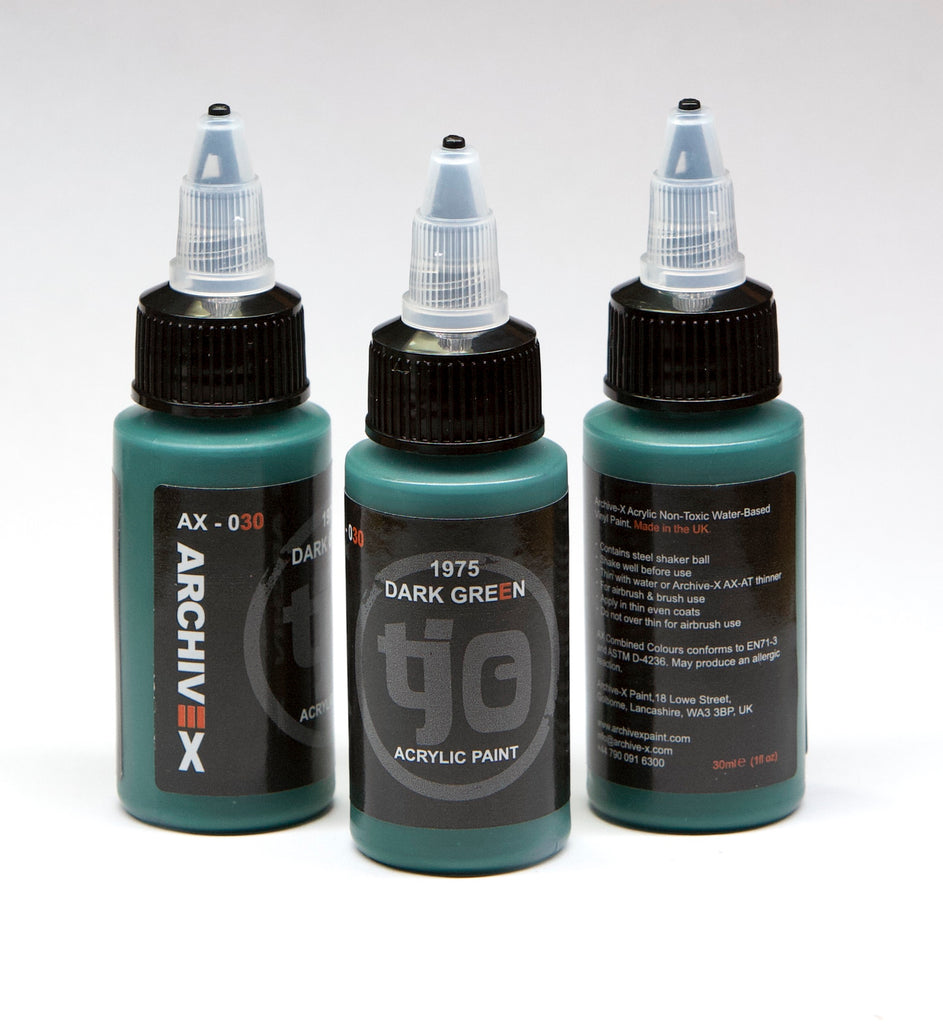 AX-030 1975 Dark Green Acrylic Paint 30ml