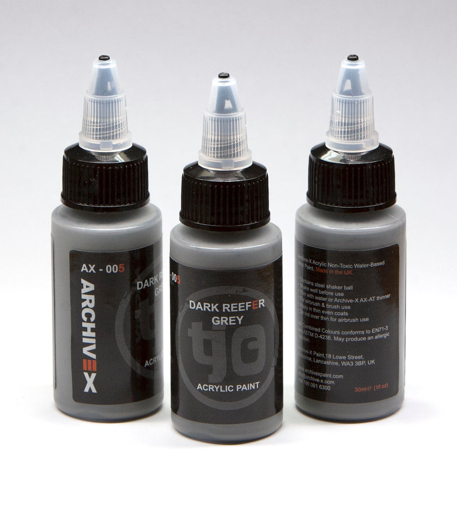 AX-005 Dark Reefer Grey Acrylic Paint 30ml