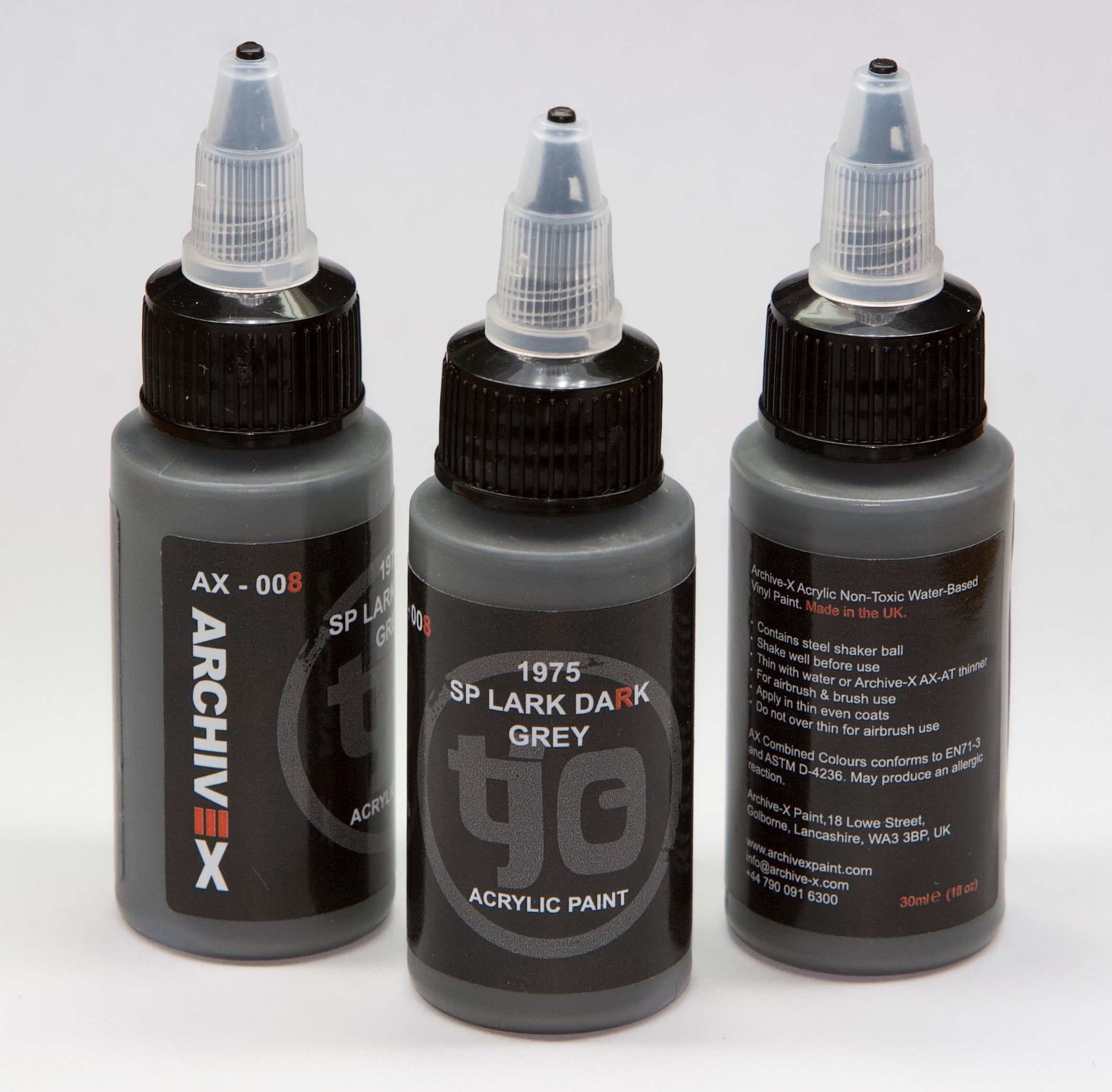 AX-008 1975 SP Lark Dark Grey Acrylic Paint 30ml