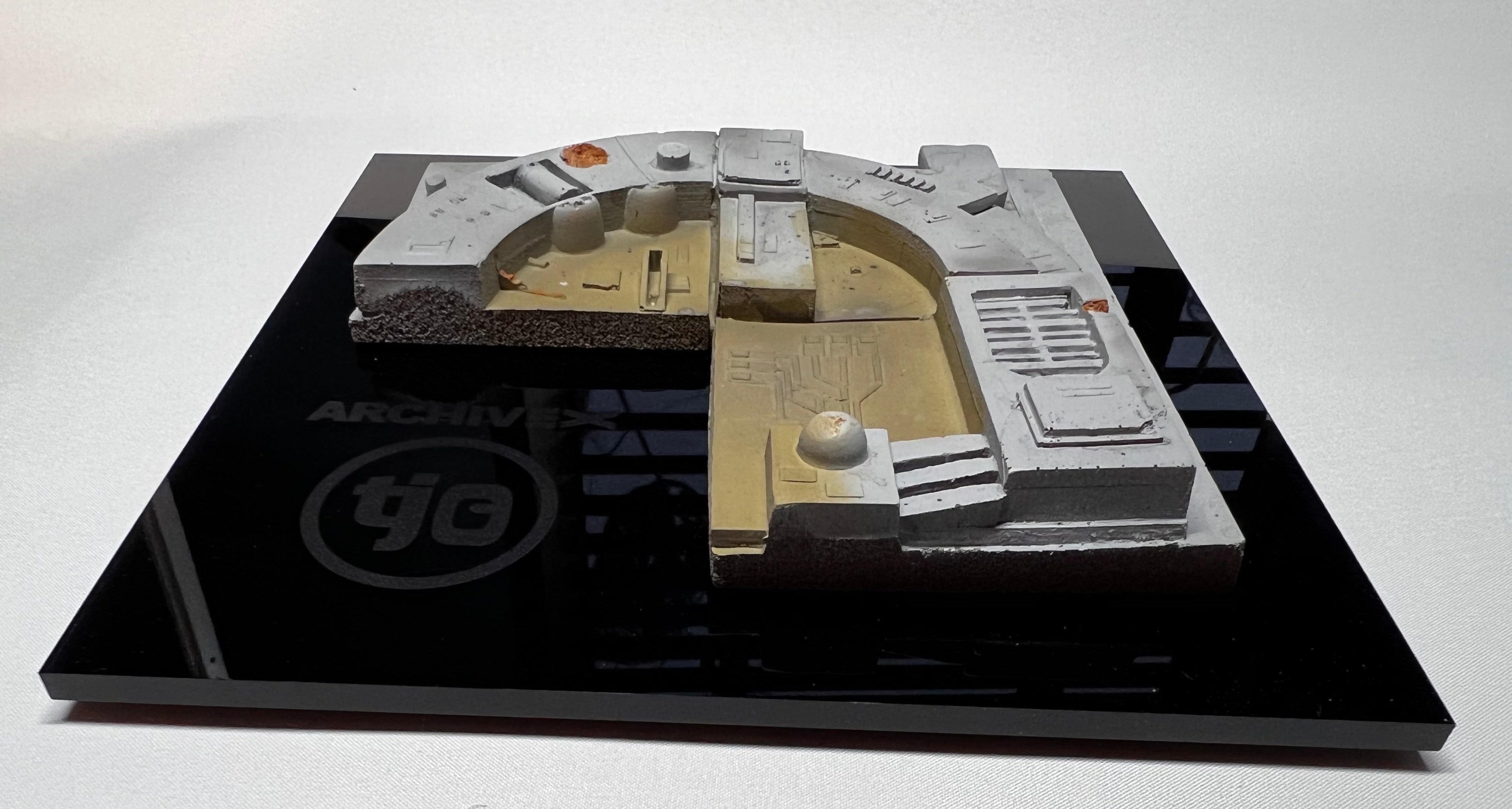 Screen Used Death Star Surface Tile Cast Replica