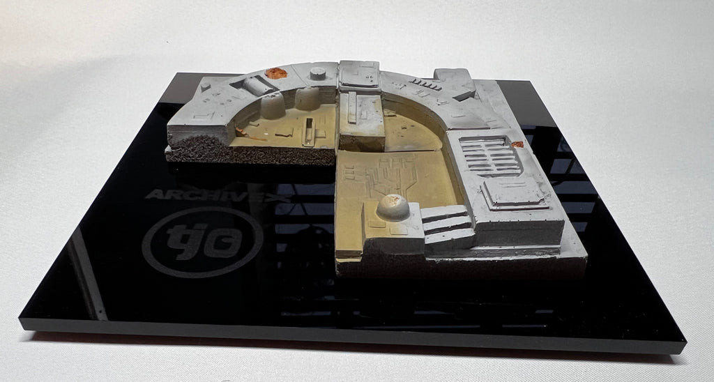 Screen Used Death Star Surface Tile Cast Replica