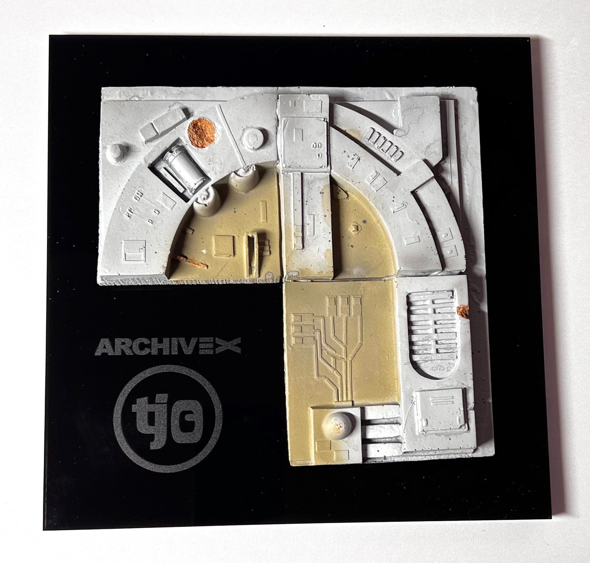 Screen Used Death Star Surface Tile Cast Replica