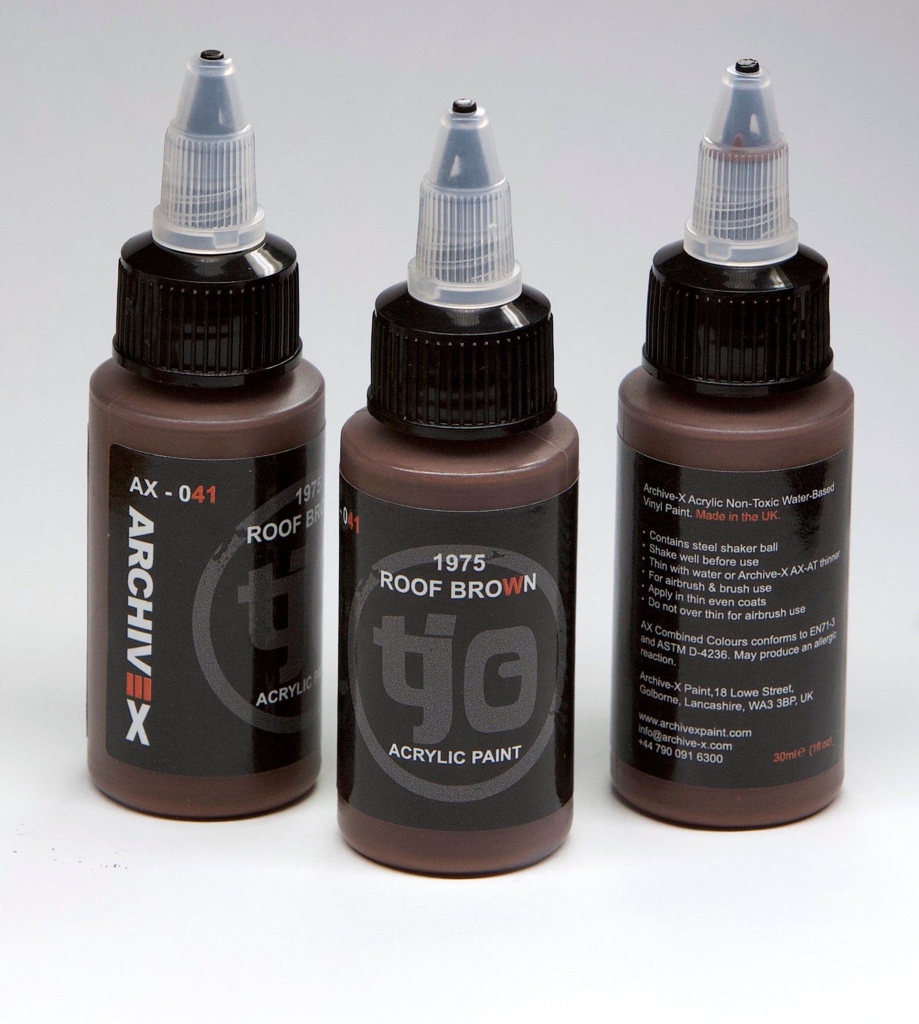 AX-041 1975 Roof Brown Acrylic Paint 30ml